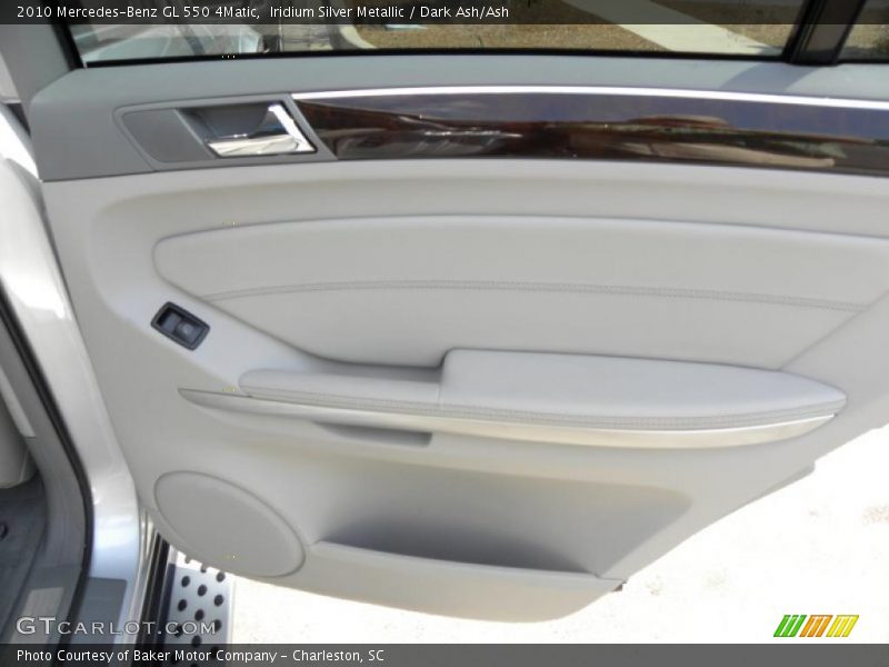 Iridium Silver Metallic / Dark Ash/Ash 2010 Mercedes-Benz GL 550 4Matic