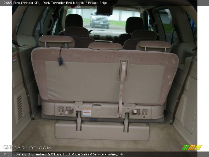 Dark Toreador Red Metallic / Pebble Beige 2005 Ford Freestar SEL