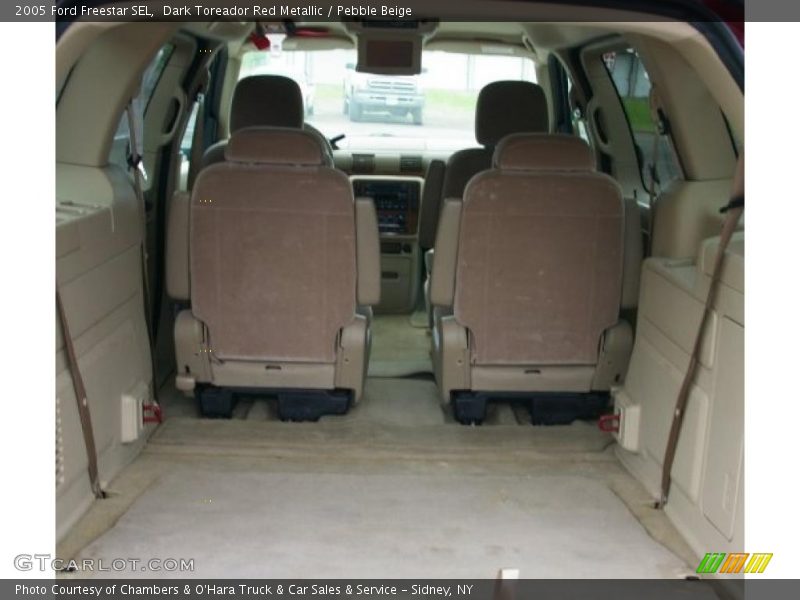 Dark Toreador Red Metallic / Pebble Beige 2005 Ford Freestar SEL