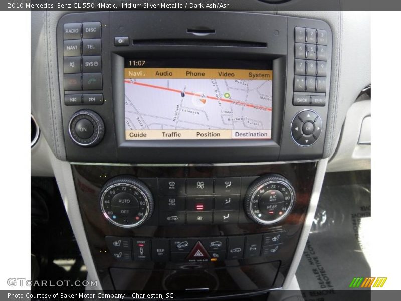 Navigation of 2010 GL 550 4Matic