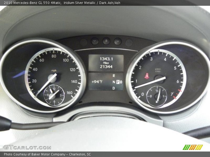  2010 GL 550 4Matic 550 4Matic Gauges