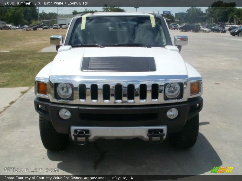 Birch White / Ebony Black 2008 Hummer H3 X