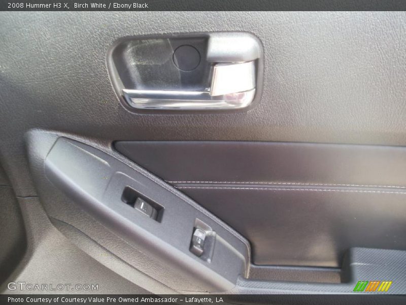 Birch White / Ebony Black 2008 Hummer H3 X