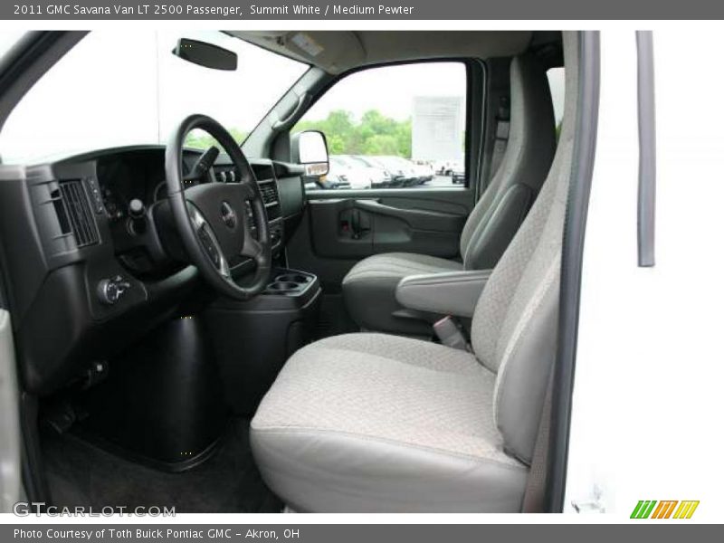  2011 Savana Van LT 2500 Passenger Medium Pewter Interior