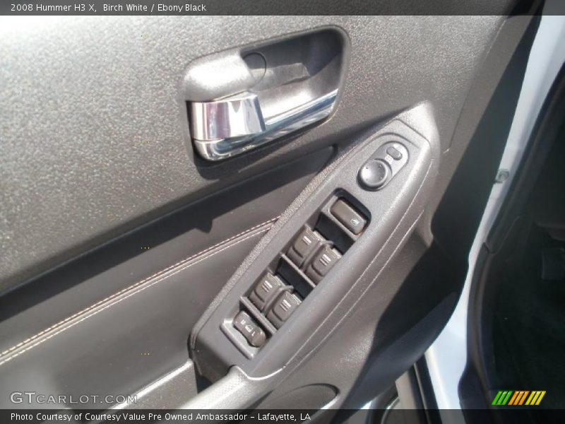 Birch White / Ebony Black 2008 Hummer H3 X