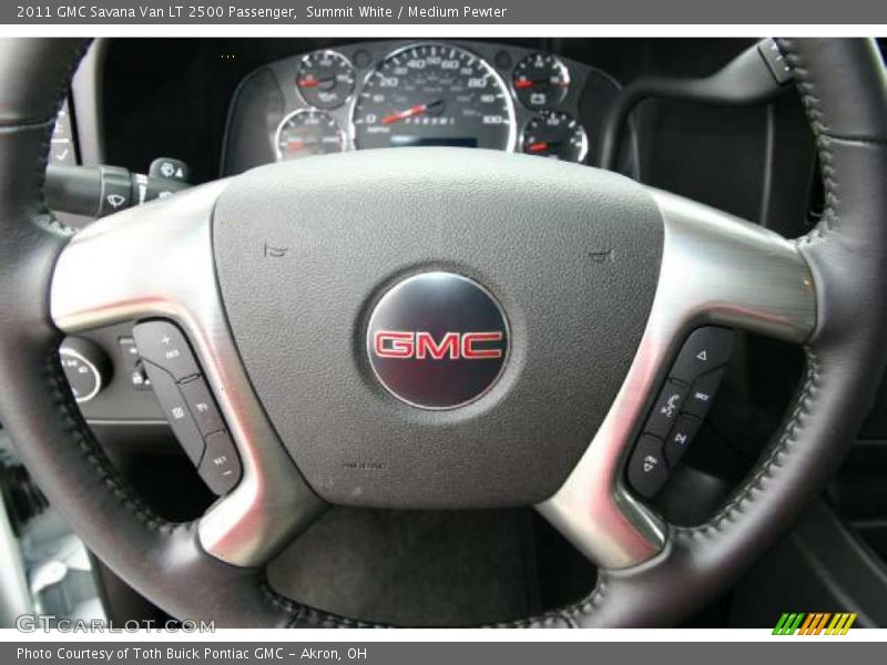 Summit White / Medium Pewter 2011 GMC Savana Van LT 2500 Passenger