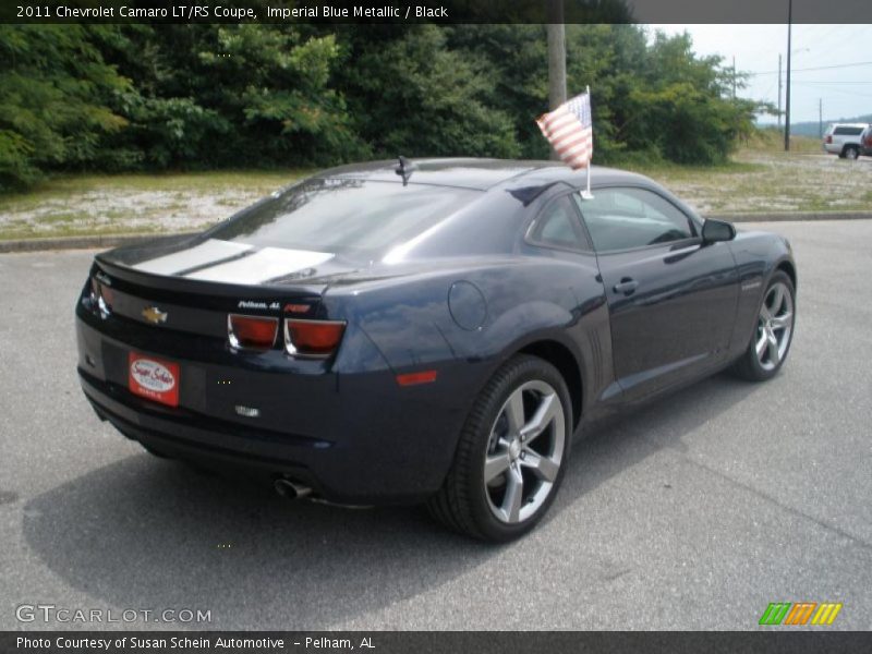 Imperial Blue Metallic / Black 2011 Chevrolet Camaro LT/RS Coupe