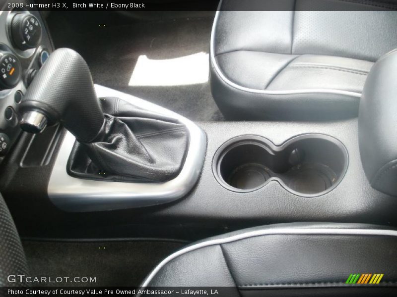 Birch White / Ebony Black 2008 Hummer H3 X