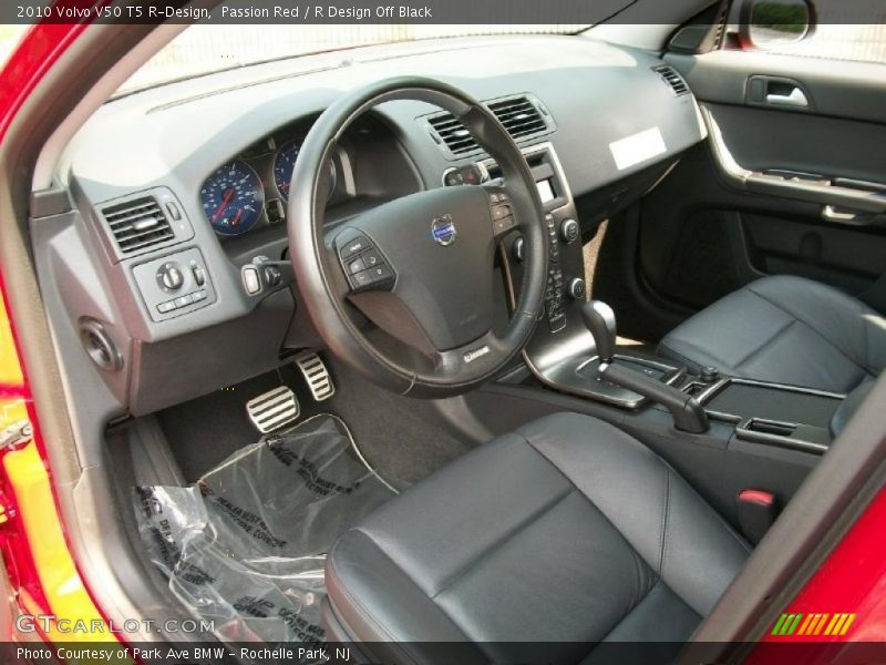  2010 V50 T5 R-Design R Design Off Black Interior