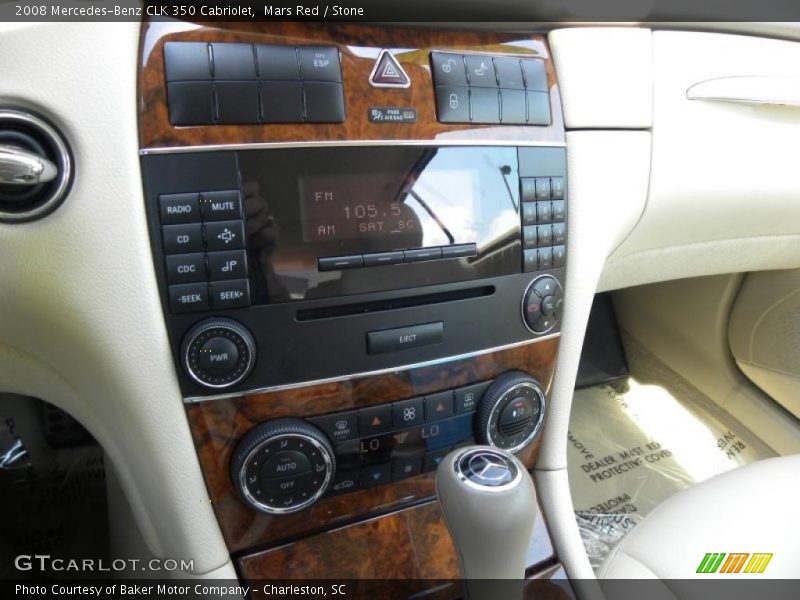 Mars Red / Stone 2008 Mercedes-Benz CLK 350 Cabriolet