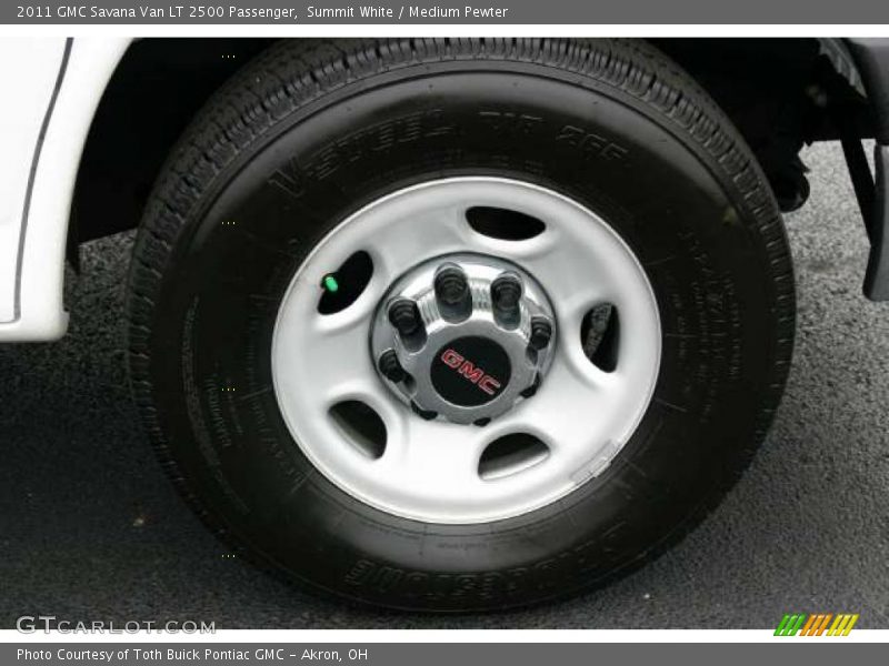  2011 Savana Van LT 2500 Passenger Wheel