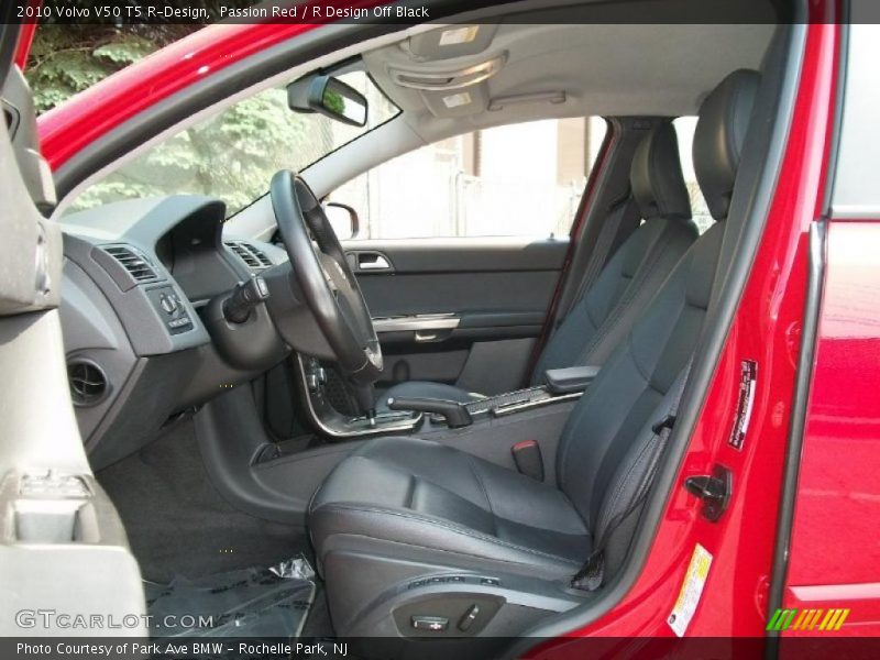 Passion Red / R Design Off Black 2010 Volvo V50 T5 R-Design