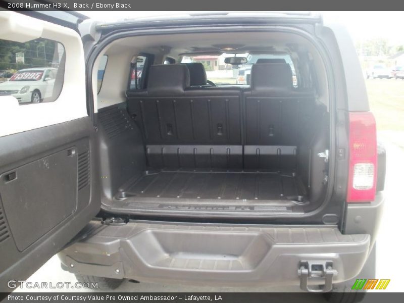 Black / Ebony Black 2008 Hummer H3 X
