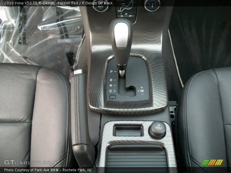  2010 V50 T5 R-Design 5 Speed Geartronic Automatic Shifter