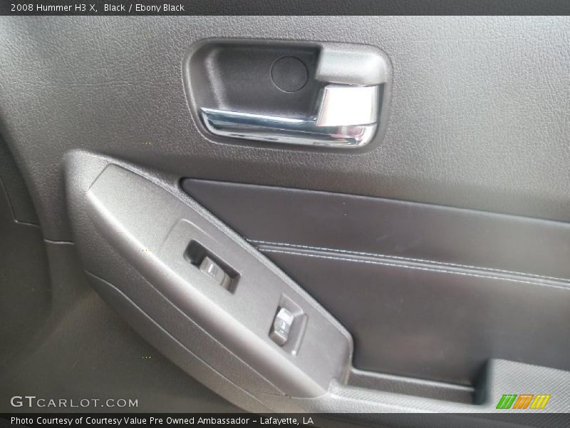Black / Ebony Black 2008 Hummer H3 X