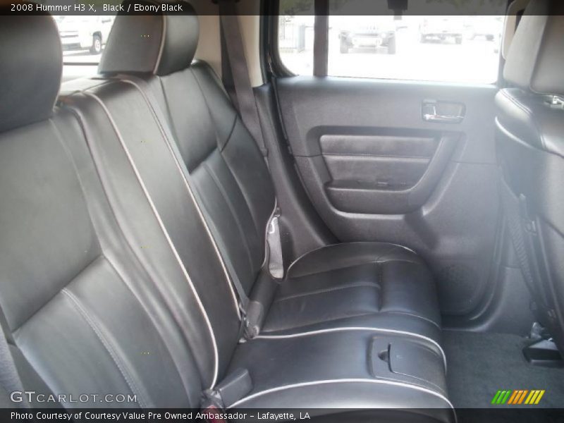 Black / Ebony Black 2008 Hummer H3 X