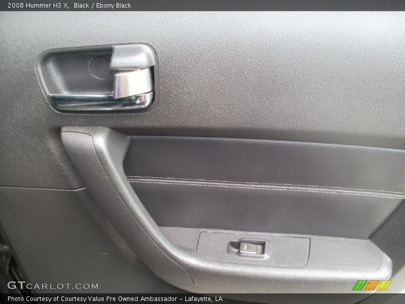 Black / Ebony Black 2008 Hummer H3 X