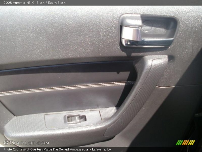 Black / Ebony Black 2008 Hummer H3 X