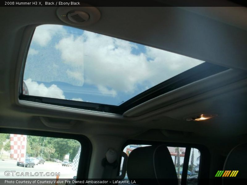 Black / Ebony Black 2008 Hummer H3 X