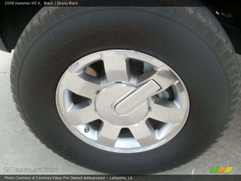 Black / Ebony Black 2008 Hummer H3 X