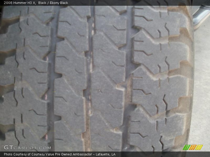 Black / Ebony Black 2008 Hummer H3 X