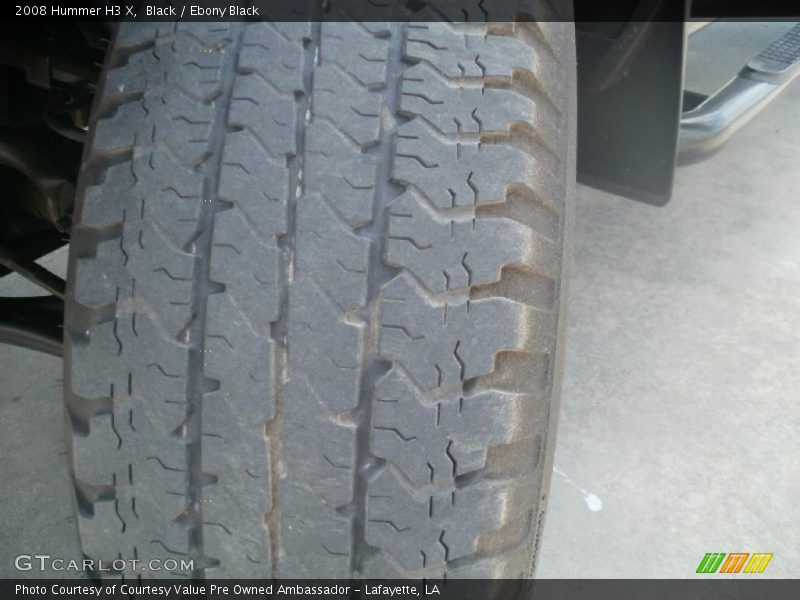 Black / Ebony Black 2008 Hummer H3 X