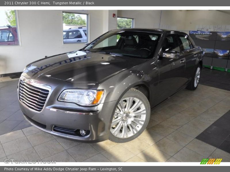 Tungsten Metallic / Black 2011 Chrysler 300 C Hemi
