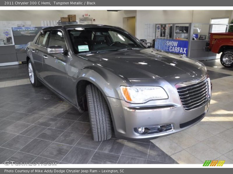 Tungsten Metallic / Black 2011 Chrysler 300 C Hemi