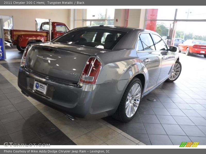 Tungsten Metallic / Black 2011 Chrysler 300 C Hemi