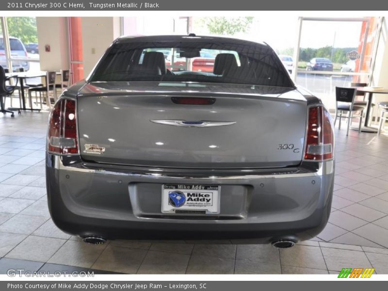 Tungsten Metallic / Black 2011 Chrysler 300 C Hemi