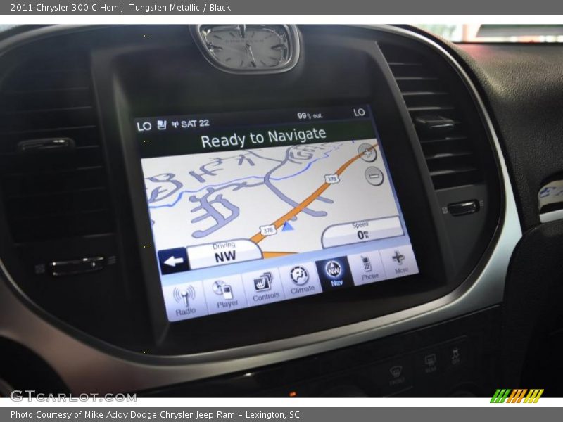 Navigation of 2011 300 C Hemi