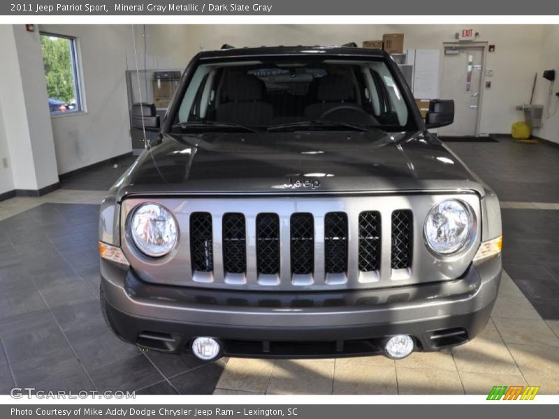 Mineral Gray Metallic / Dark Slate Gray 2011 Jeep Patriot Sport