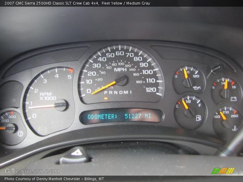  2007 Sierra 2500HD Classic SLT Crew Cab 4x4 Classic SLT Crew Cab 4x4 Gauges