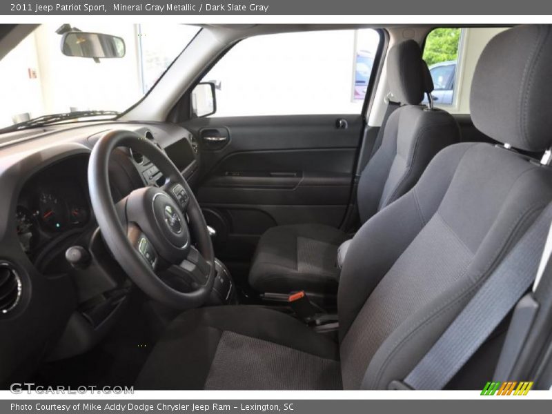 Mineral Gray Metallic / Dark Slate Gray 2011 Jeep Patriot Sport