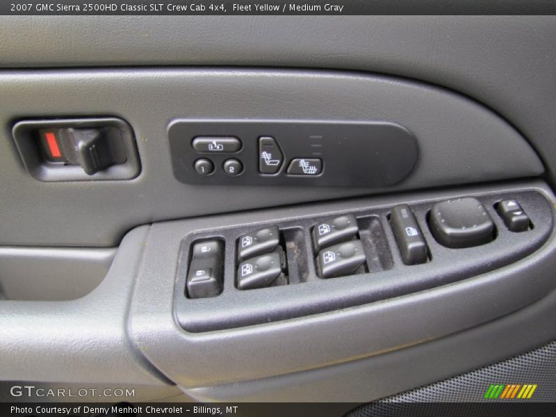 Controls of 2007 Sierra 2500HD Classic SLT Crew Cab 4x4