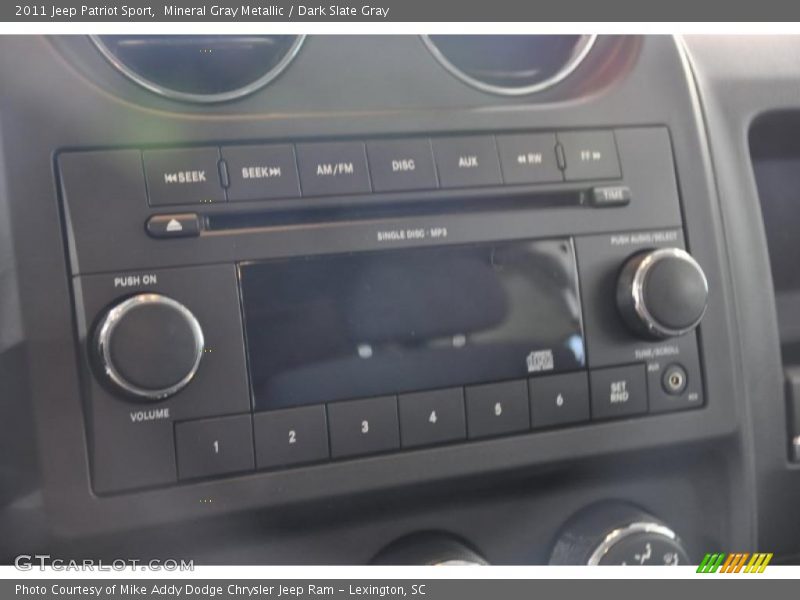 Mineral Gray Metallic / Dark Slate Gray 2011 Jeep Patriot Sport
