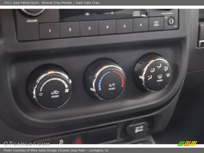 Mineral Gray Metallic / Dark Slate Gray 2011 Jeep Patriot Sport