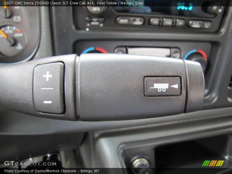 Fleet Yellow / Medium Gray 2007 GMC Sierra 2500HD Classic SLT Crew Cab 4x4
