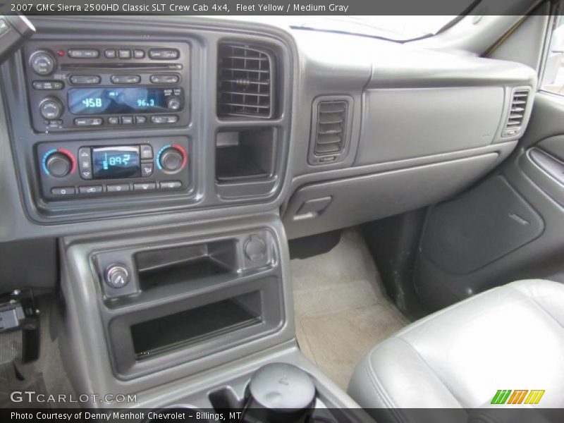 Fleet Yellow / Medium Gray 2007 GMC Sierra 2500HD Classic SLT Crew Cab 4x4