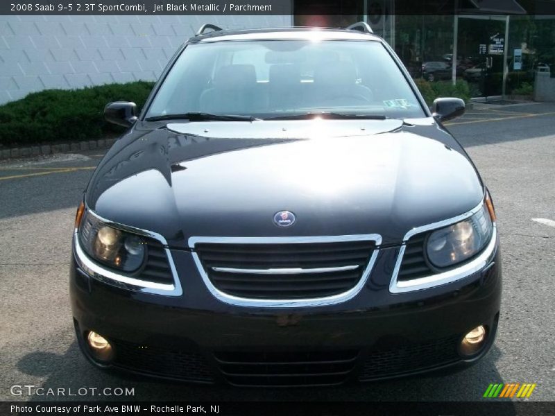 Jet Black Metallic / Parchment 2008 Saab 9-5 2.3T SportCombi