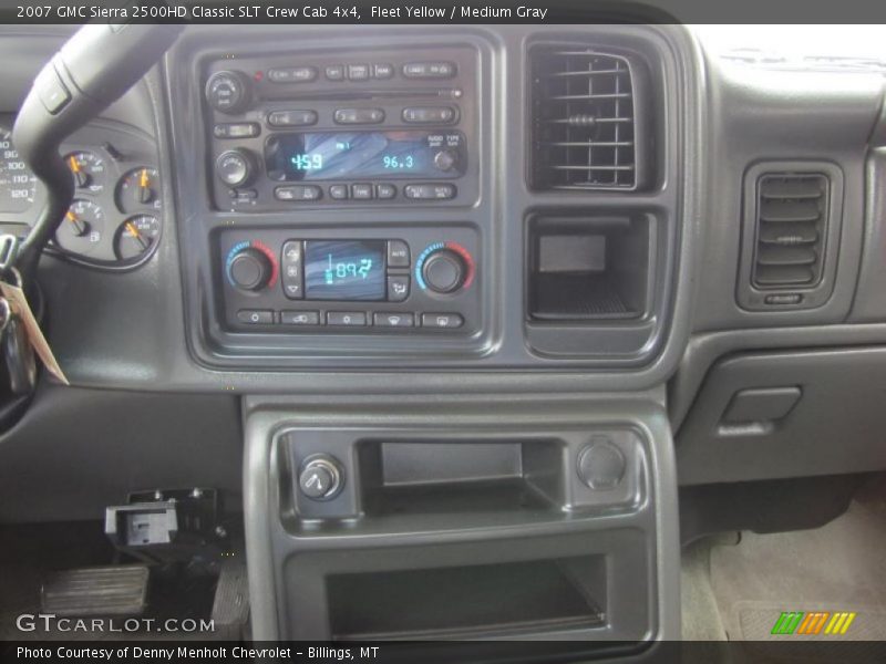 Fleet Yellow / Medium Gray 2007 GMC Sierra 2500HD Classic SLT Crew Cab 4x4