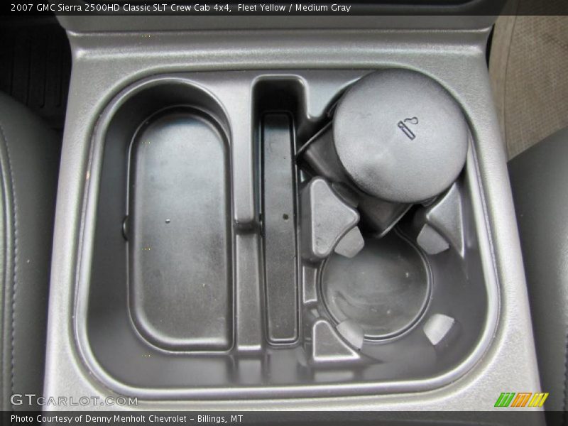 Fleet Yellow / Medium Gray 2007 GMC Sierra 2500HD Classic SLT Crew Cab 4x4