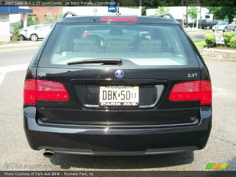 Jet Black Metallic / Parchment 2008 Saab 9-5 2.3T SportCombi