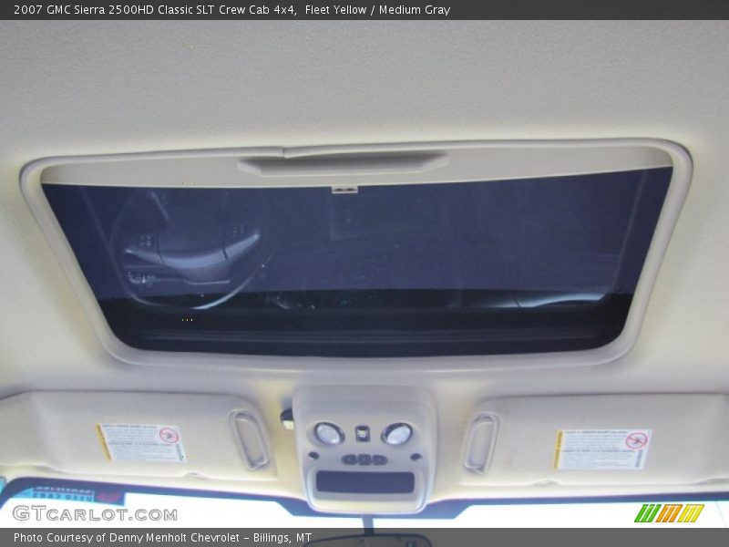 Fleet Yellow / Medium Gray 2007 GMC Sierra 2500HD Classic SLT Crew Cab 4x4