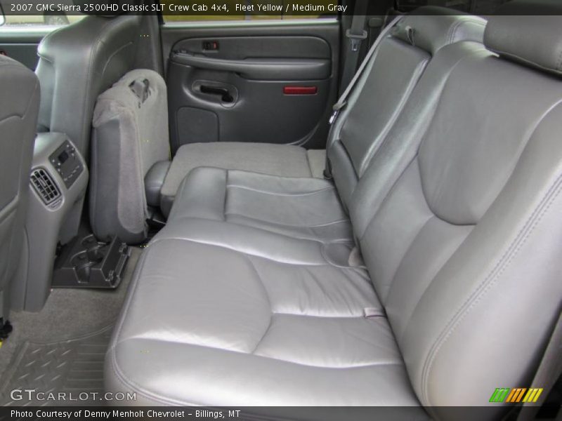  2007 Sierra 2500HD Classic SLT Crew Cab 4x4 Medium Gray Interior