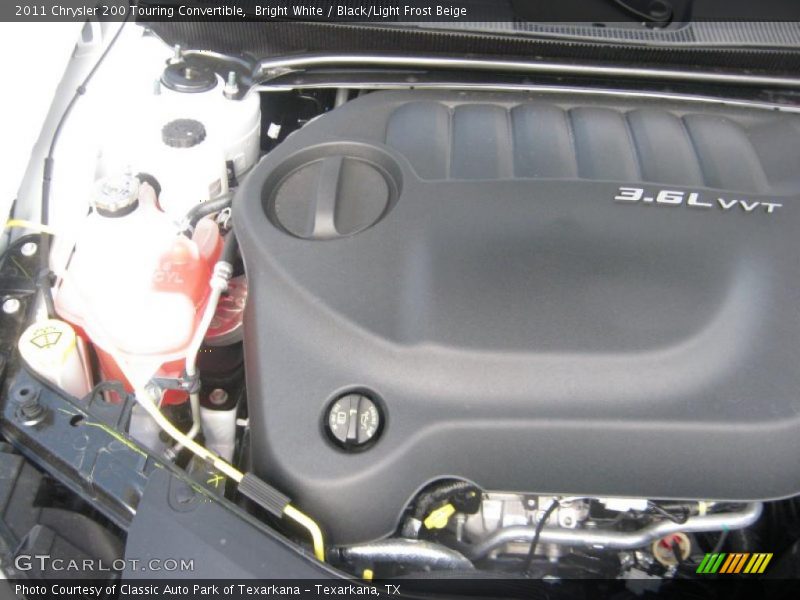  2011 200 Touring Convertible Engine - 3.6 Liter DOHC 24-Valve VVT Pentastar V6