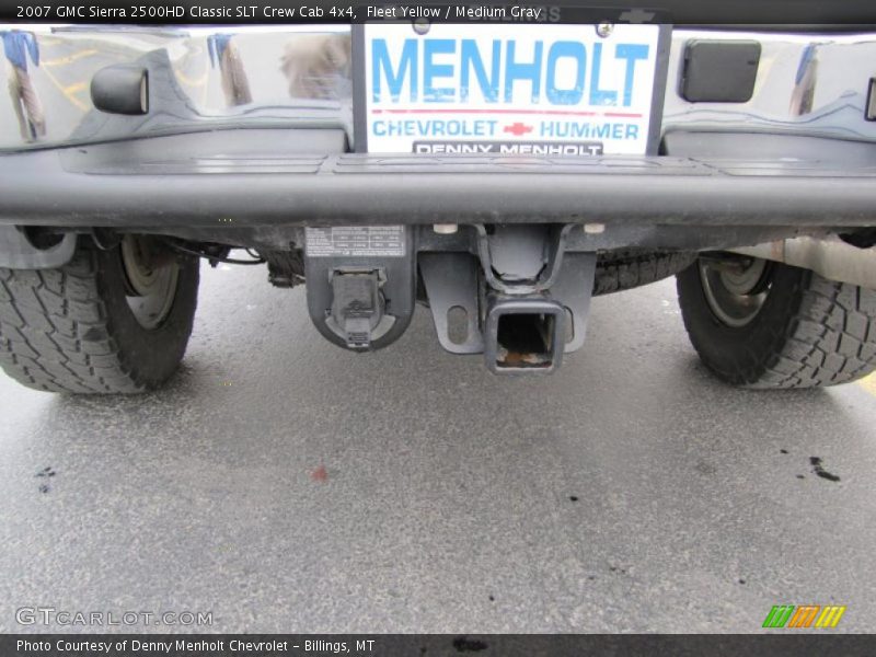 Fleet Yellow / Medium Gray 2007 GMC Sierra 2500HD Classic SLT Crew Cab 4x4