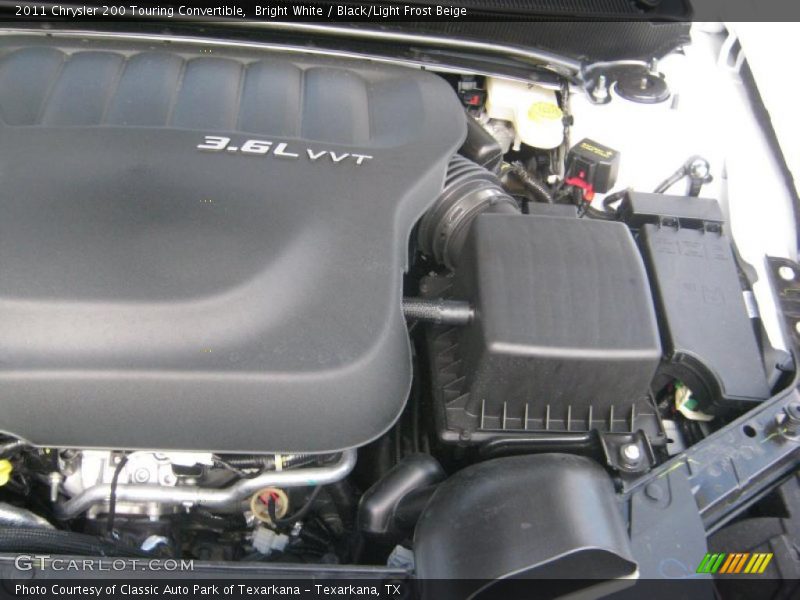  2011 200 Touring Convertible Engine - 3.6 Liter DOHC 24-Valve VVT Pentastar V6