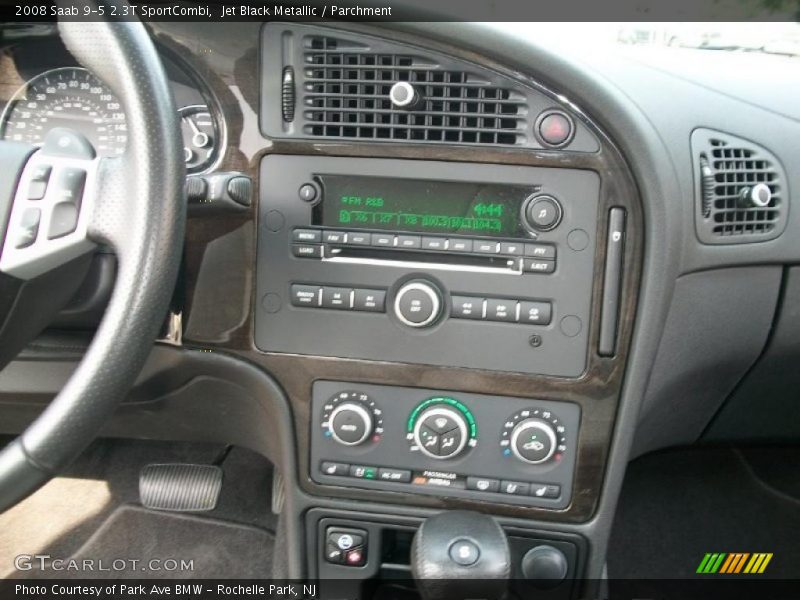 Jet Black Metallic / Parchment 2008 Saab 9-5 2.3T SportCombi