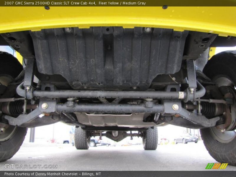 Fleet Yellow / Medium Gray 2007 GMC Sierra 2500HD Classic SLT Crew Cab 4x4
